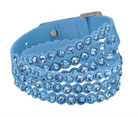 Swarovski POWER COLLECTION SLAKE Bracelet, Light Blue - 5523043