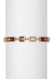 Swarovski Color Crystal Jewelry ILORI Bracelet Rose Gold Medium #851462