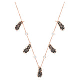 Swarovski Jewelry NAUGHTY CHOKER, Black, Rose-gold -5497874