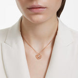 Swarovski Generation Pendant Necklace, White, Rose gold-tone - 5636513