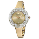 Swarovski Crystal Rose Watch Metal bracelet, Golden, Champagne-gold tone -5484045