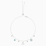 Swarovski SYMBOLIC CHARM NECKLACE, Rhodium Plated -5521449