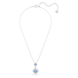 Swarovski Jewelry Angelic Necklace Blue, Rhodium plated - 5559381