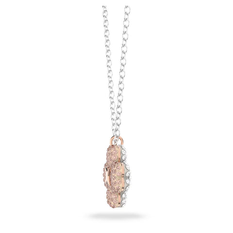 Swarovski Latisha Pendant Flower Necklace, Pink, Mixed metal finish -  5636488