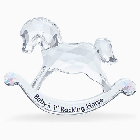 Swarovski Crystal Figurine BABY'S 1ST ROCKING HORSE -5522867
