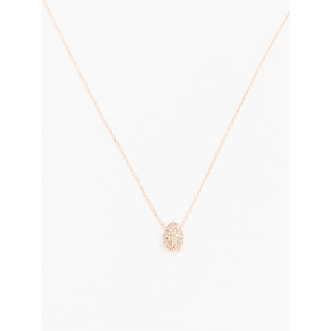 Swarovski Necklace TEARDROP Pendant, Rose Gold -5457900