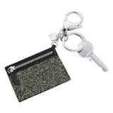 Swarovski Golden Crystal Rock GLAM ROCK BAG Charm Keychain #5271857
