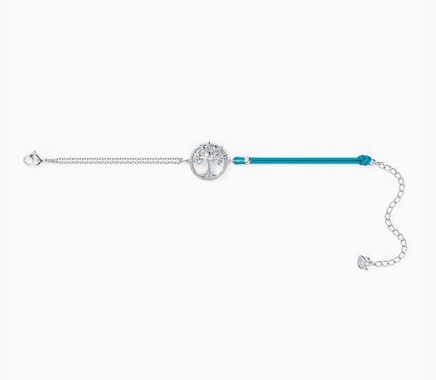 Bracelet swarovski bleu