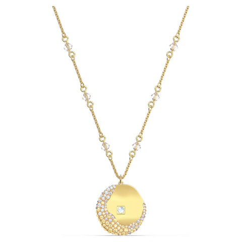 Swarovski The Elements AIR Pendant, Yellow, Gold-tone plated -5568266
