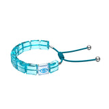 Swarovski Letra Bracelet, Evil Eye, Blue and Rhodium Plated -5614971