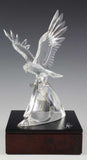 Swarovski 1995 Limited Edition Crystal Figurine EAGLE With Stand