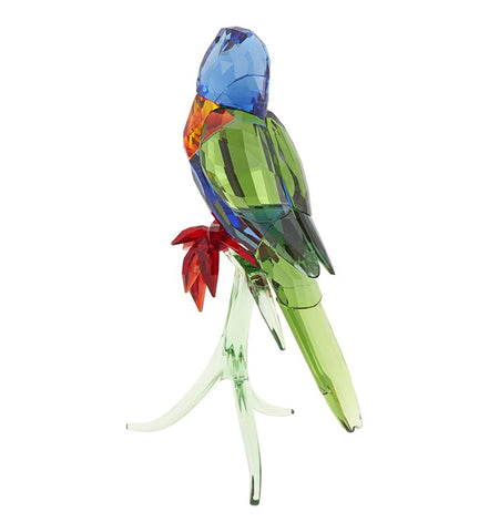 Swarovski Color Crystal Bird Figurine GREEN MAGPIE -5244650 – Zhannel