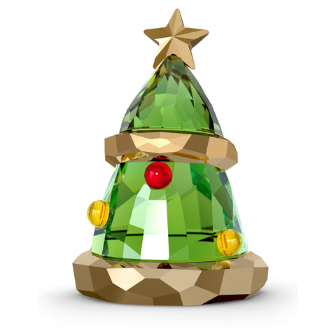 Swarovski Crystal Christmas Figurine Holiday Cheers Christmas Tree -5627104