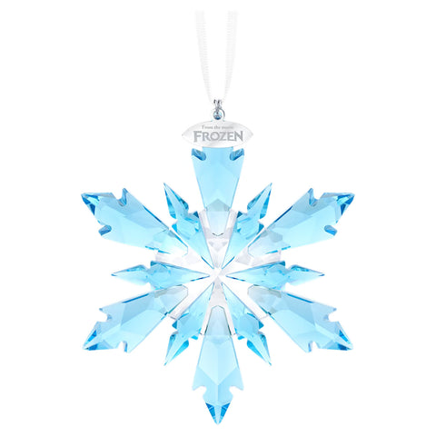 Swarovski Christmas Ornament Frozen Snowflake Ornament, Blue - 5286457