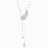 Swarovski Jewelry NICE Y NECKLACE, White, Rhodium -5493397