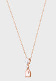 Swarovski VINTAGE PENDANT Necklace, Pink, Rose Gold Tone -5457621