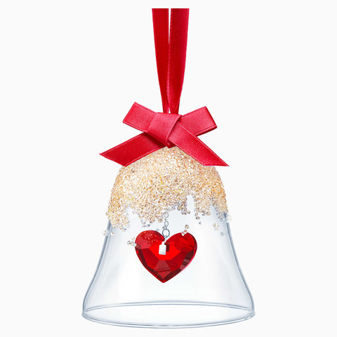 Swarovski Christmas Ornament CHRISTMAS BELL, Heart, Red -5464881