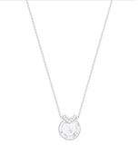 Swarovski BELLA V Pendant Necklace, White, Rhodium - 5370193