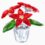 Swarovski Crystal Christmas Poinsettia Red Flower, Small -5291023
