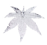 Real Leaf PENDANT Japanese Maple Dipped in Silver Genuine Leaf