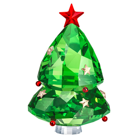 Swarovski Christmas Crystal Figurine CHRISTMAS TREE GREEN -5464888