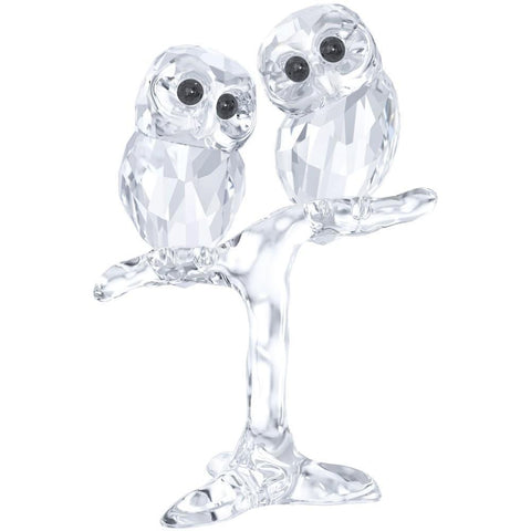 Swarovski Clear Crystal Figurine BABY OWLS -5249263
