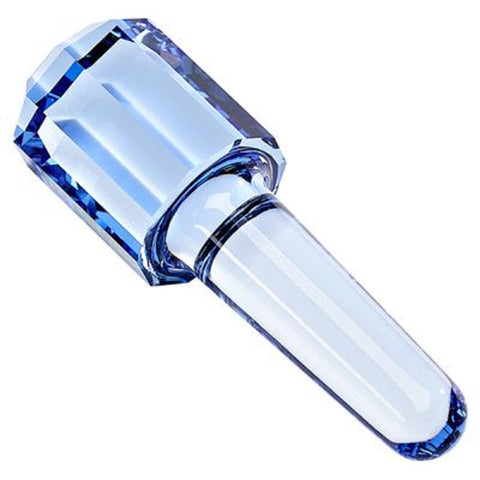 ATELIER SWAROVSKI By Aldo Baker Facet Bottle Topper Bottle Stopper, Light Sapphire -5396271