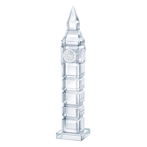 Swarovski Crystal Figurine Travel Memories Big Ben Tower, Clear -5428033