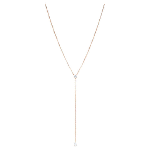 Swarovski Attract Soul Necklace, Rose gold-tone plated -5539007