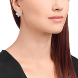 Swarovski Laina Earring Jackets White, Rhodium plated -5528494
