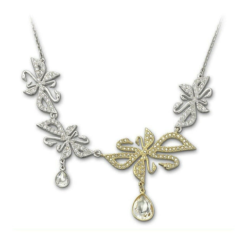 Swarovski Crystal Permanent Swanflowers necklace # 1111678