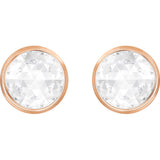 Swarovski HOTE Reversible Front-Back PIERCED EARRINGS, Rose Gold -5301474