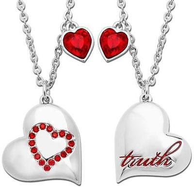 Swarovski Crystal HEART TRUTH 2012 Pendant Necklace #1125237