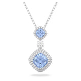 Swarovski Jewelry Angelic Necklace Blue, Rhodium plated - 5559381