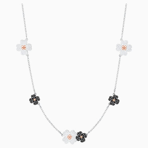 Swarovski LATISHA CHOKER Flower Necklace, Multi-Colored -5389491