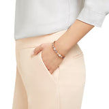 Swarovski GIRLFRIEND Bracelet, Mixed color, Rose gold-tone, Medium-5540496